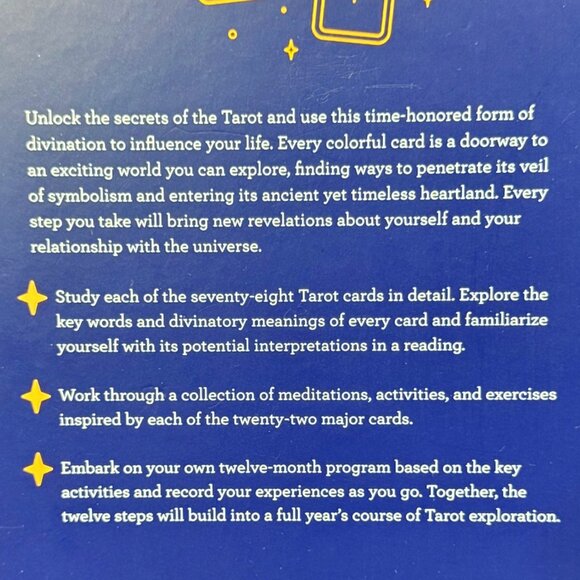 "Tarot: A Modern Guide" By Jon Izzard Hardcover Book - Picture 5 of 5